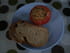 Oeuf cocotte en coque de tomate
