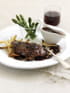 Steak de gigot d�agneau au poivre
