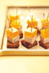 Cubes de foie gras, gel�e safran�e de Picard