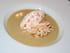 Velout� de lentilles et sa chantilly saumon�e
