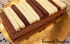 Tarte piano aux 3 chocolats en 3 textures