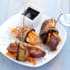 Bouch�es de poulet des landes, magret de canard & boeuf de chalosse roul�es aux aubergines grill�es