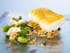 Dos de cabillaud de Norv�ge dor�, gnocchis aux herbes et sauce ponzu