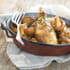 Fricass�e de Poulet fermier des Landes aux girolles