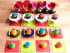 Rainbow Cupcake (Cupcake Arc-en-ciel)