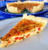 Tarte au fromage de brebis et au poivron rouge
