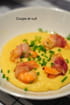 Polenta cr�meuse au mascarpone et crevettes