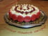 Entremets framboise pistache meringu�