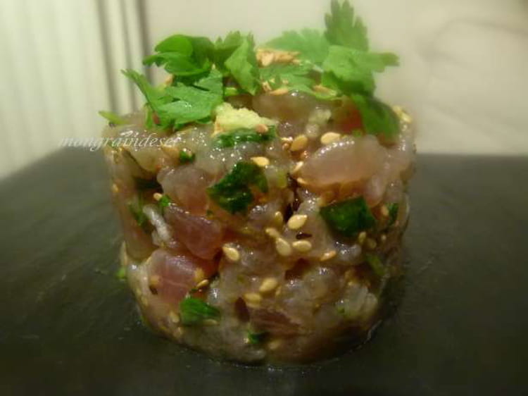 Recette de Tartare de thon rouge au sésame : la recette facile