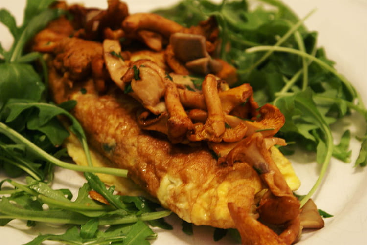 Recette Omelette aux champignons : la recette facile