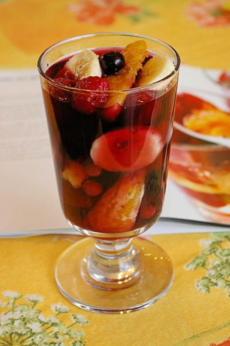 Recette de Verrine de fruits en gelée la recette facile