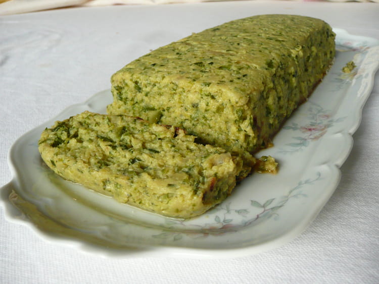Recette de Terrine de courgettes aux oignons, persil et curry la recette facile