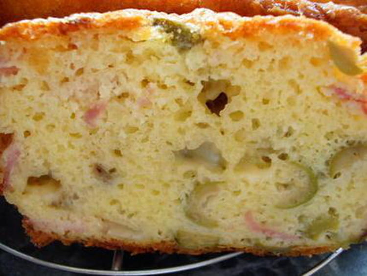 Cake Aux Olives Vertes Et Jambon Cake Aux Olives Vertes Et Jambon