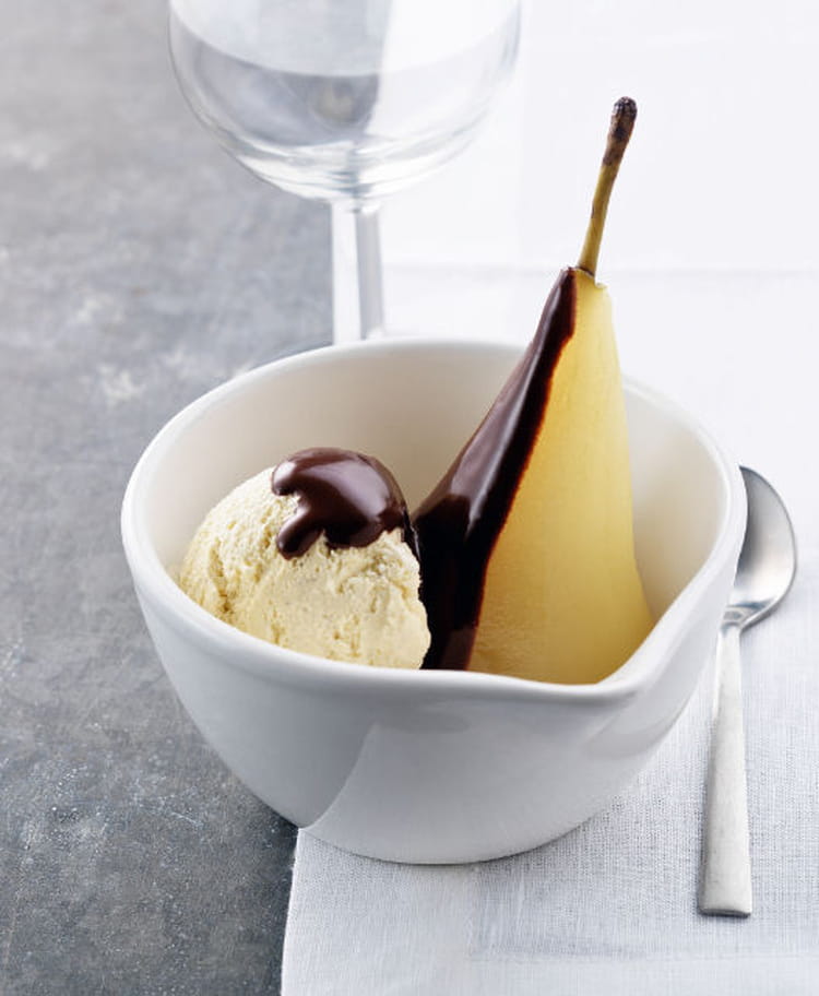 Recette de Poire BelleHélène traditionnelle la recette facile