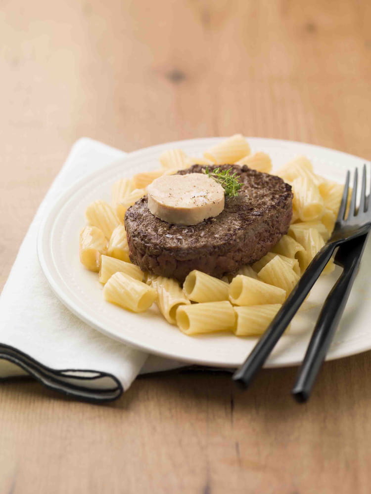 Recette de Steak haché façon Rossini la recette facile