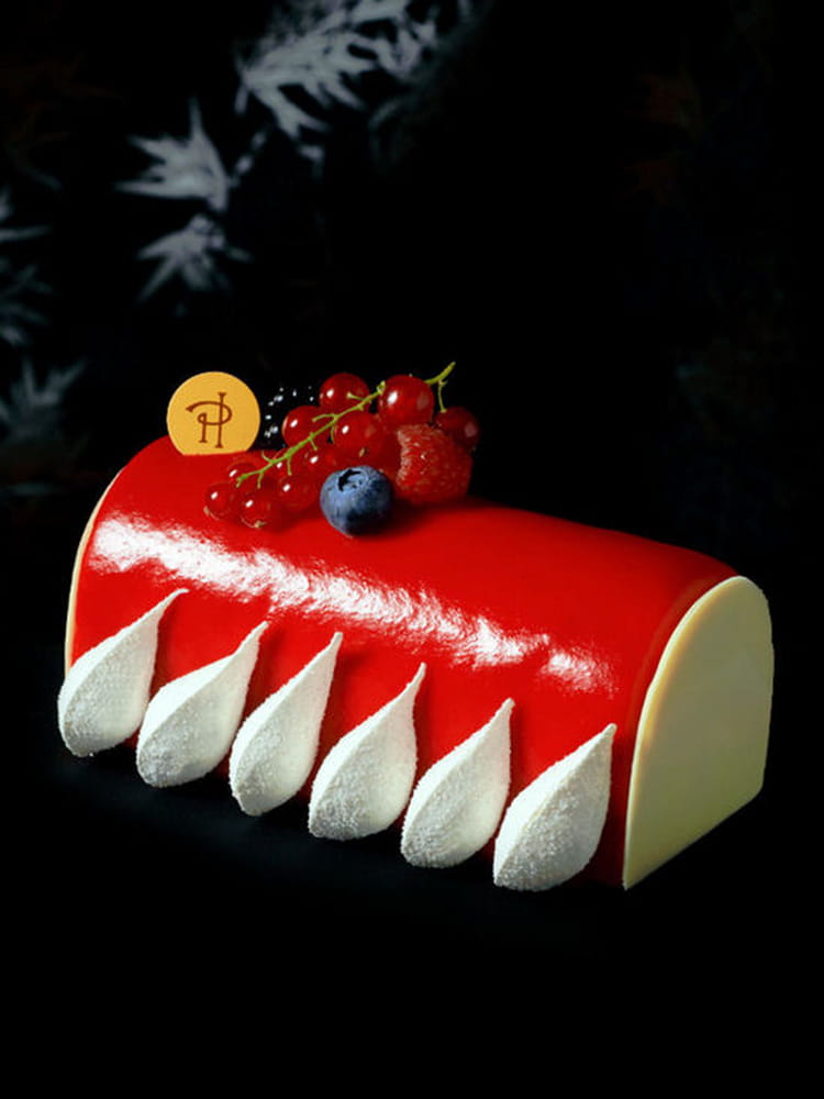 Recette de Bûche Ella au citron et aux fruits rouges la recette facile